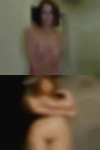 Naked girls keeping warm