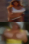 Naked girls wearing condom