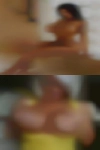 Naked woman over