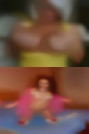 Naked girls with green pussy