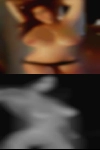 The strong naked woman